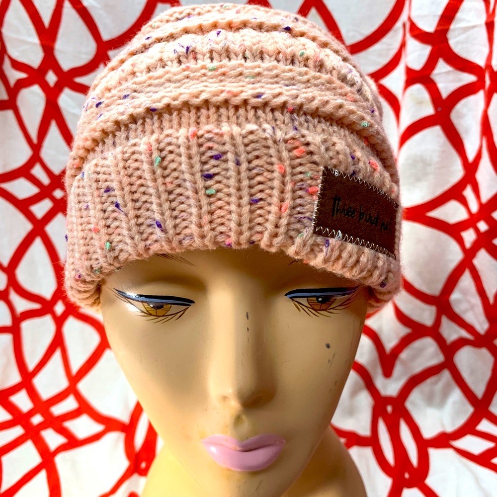 Three Bird Nest beanie